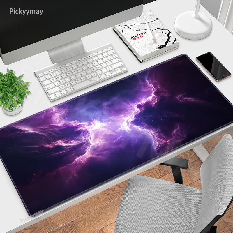 Tradescantia Purple - Большой коврик для мыши Purple Star
