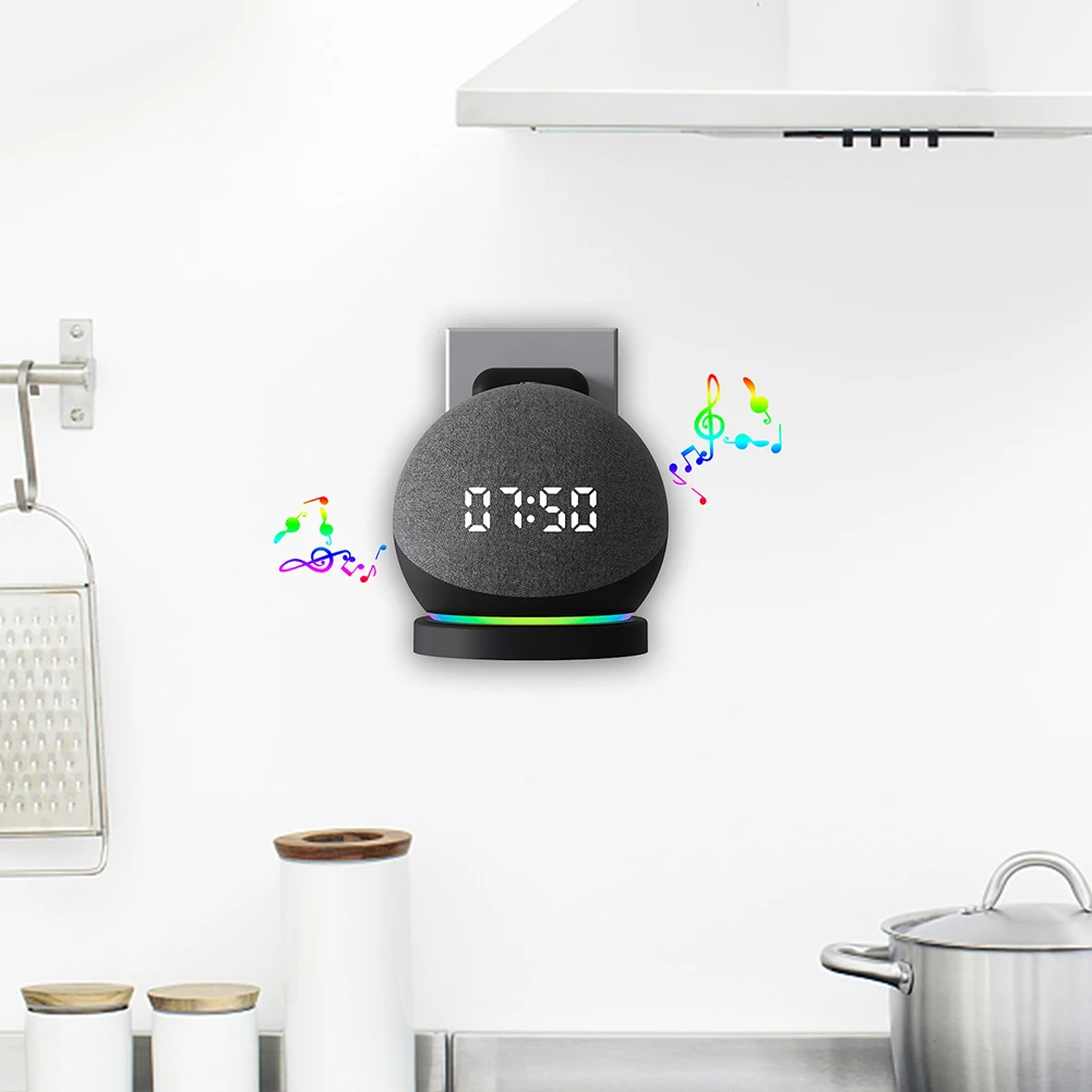 Пластиковый настенный держател – обзор и цена Amazon Speaker Echo Dot 5