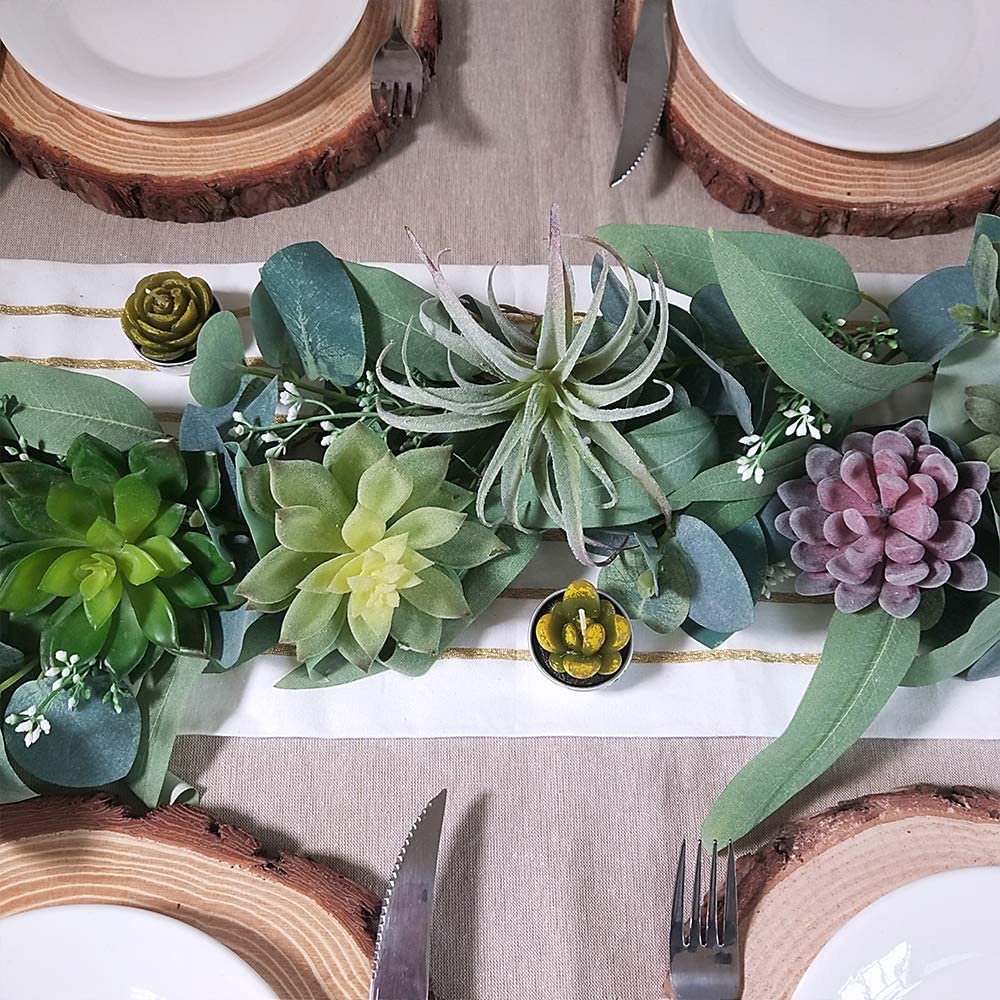 Набор из 15 искусственных сукк – обзор и цена Echeveria Succulent